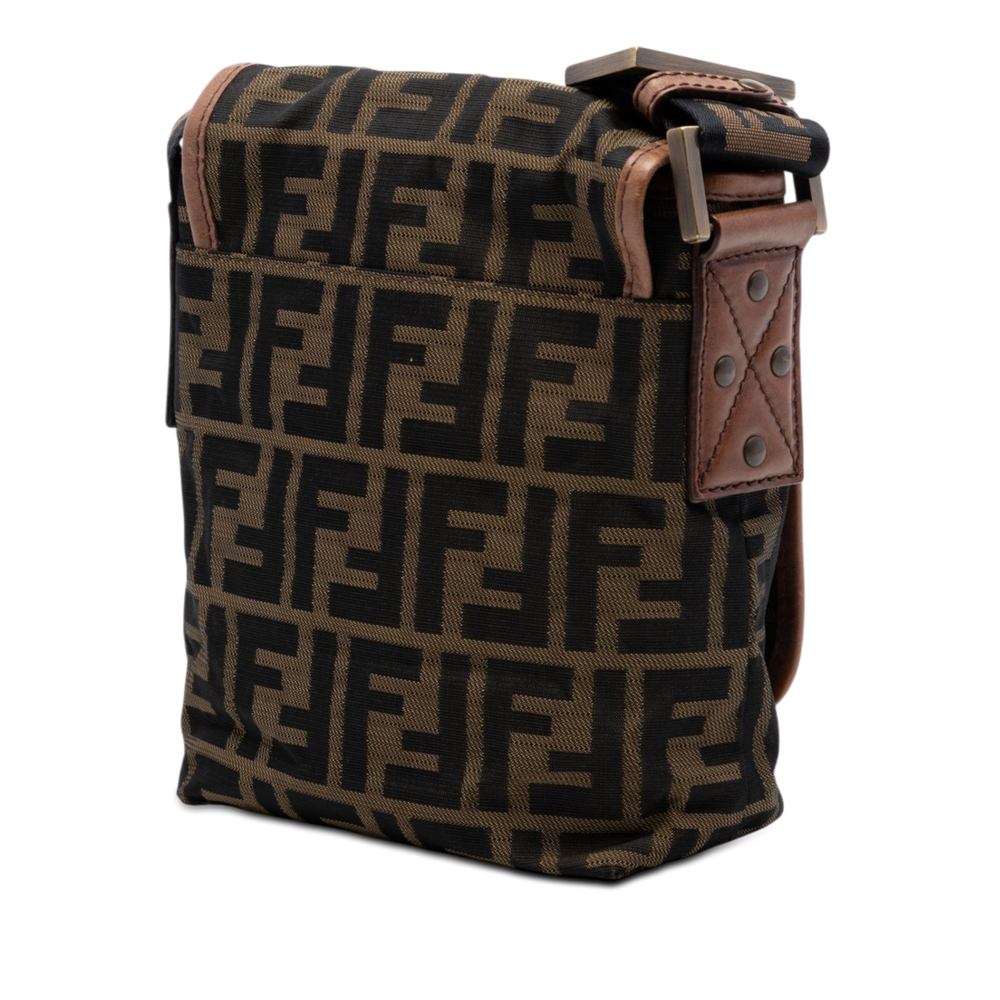 Pre-Loved Fendi Mini FF Zucca Canvas Crossbody - Picture 2 of 7
